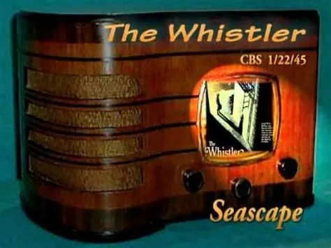 The Whistler!  A Spine-Tingling Radio Drama Filled With Mystery and Intrigue!